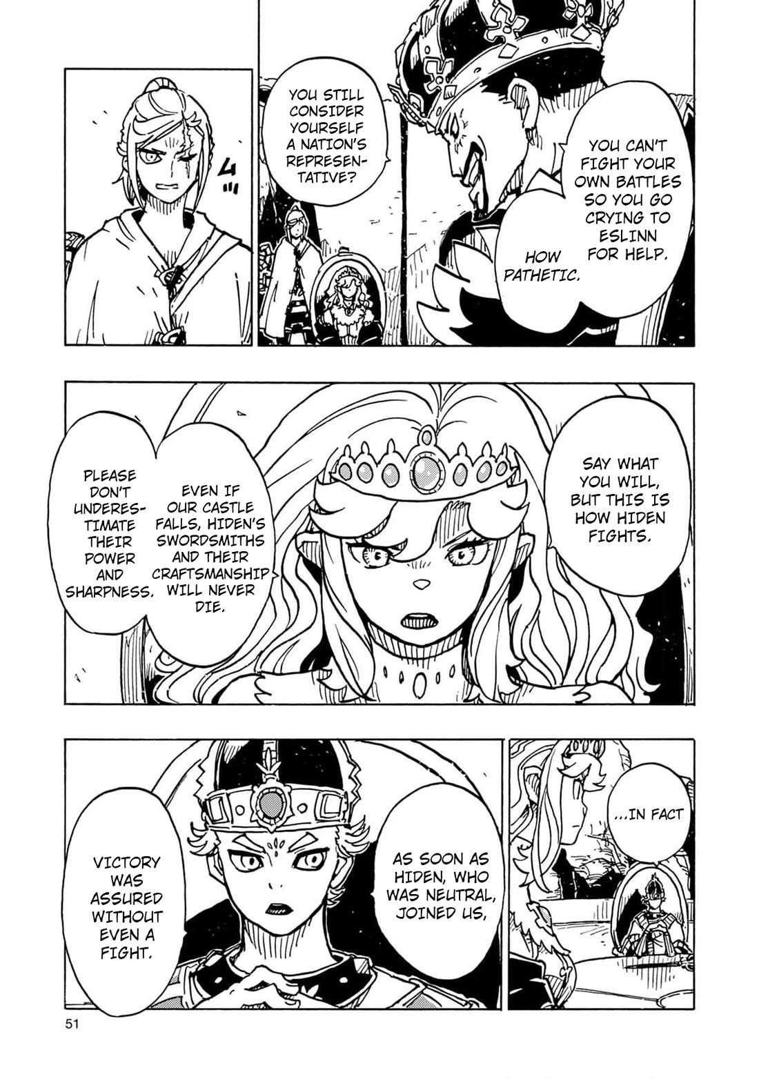 Clevatess - Maju no O to Akago to Kabane no Yusha Chap 26 - Next Chap 27