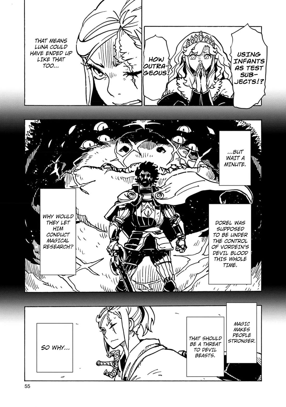Clevatess - Maju no O to Akago to Kabane no Yusha Chap 26 - Next Chap 27