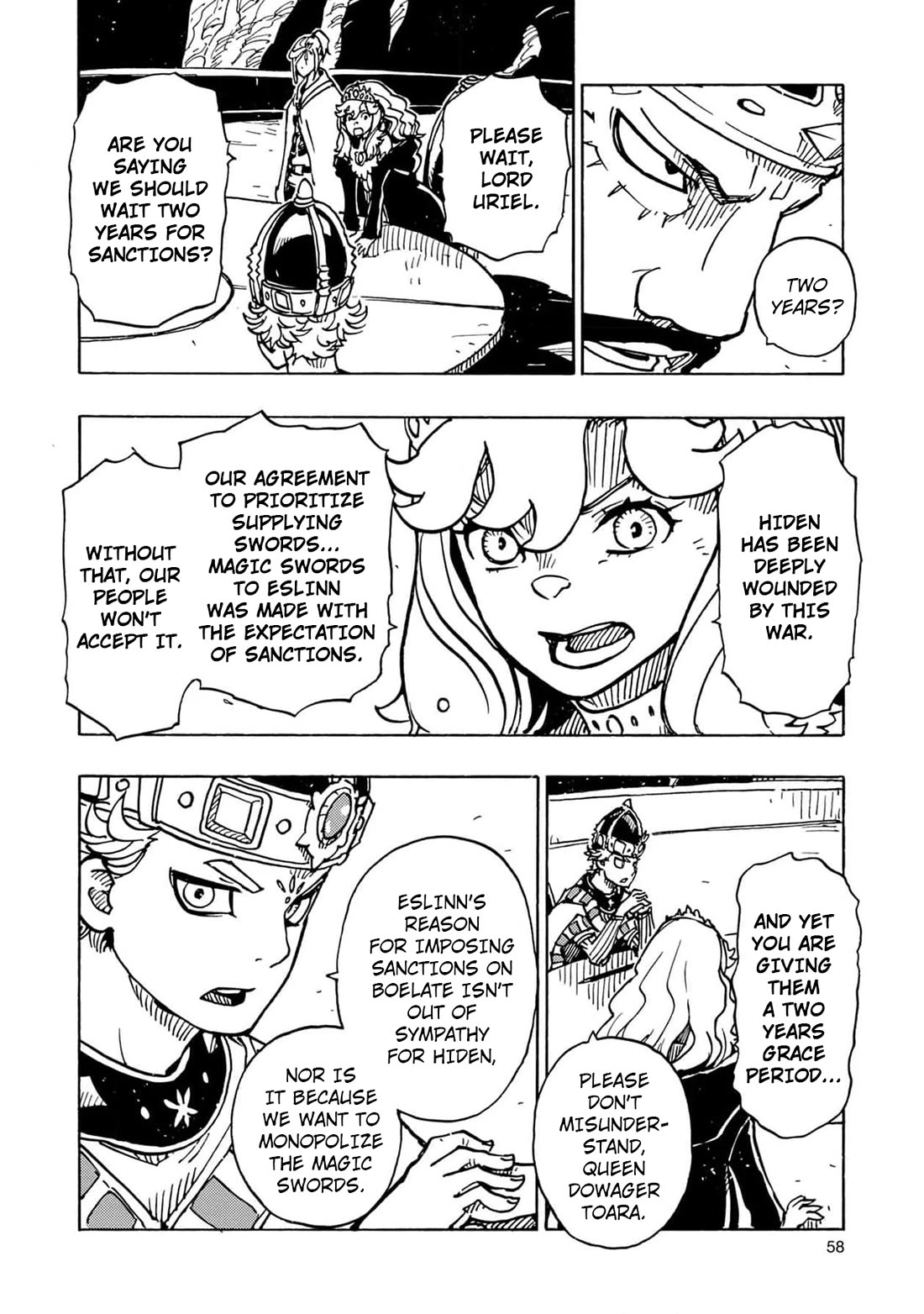 Clevatess - Maju no O to Akago to Kabane no Yusha Chap 26 - Next Chap 27