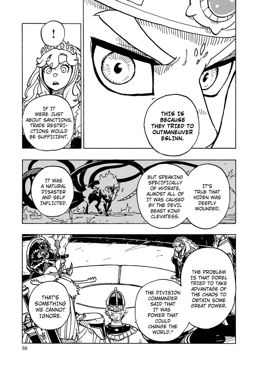 Clevatess - Maju no O to Akago to Kabane no Yusha Chap 26 - Next Chap 27