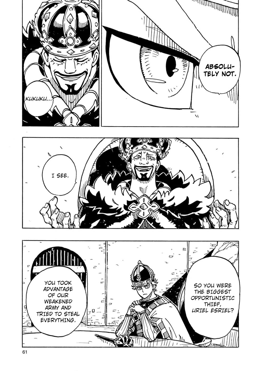 Clevatess - Maju no O to Akago to Kabane no Yusha Chap 26 - Next Chap 27