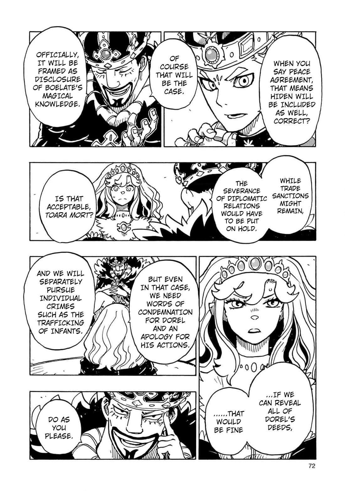 Clevatess - Maju no O to Akago to Kabane no Yusha Chap 26 - Next Chap 27