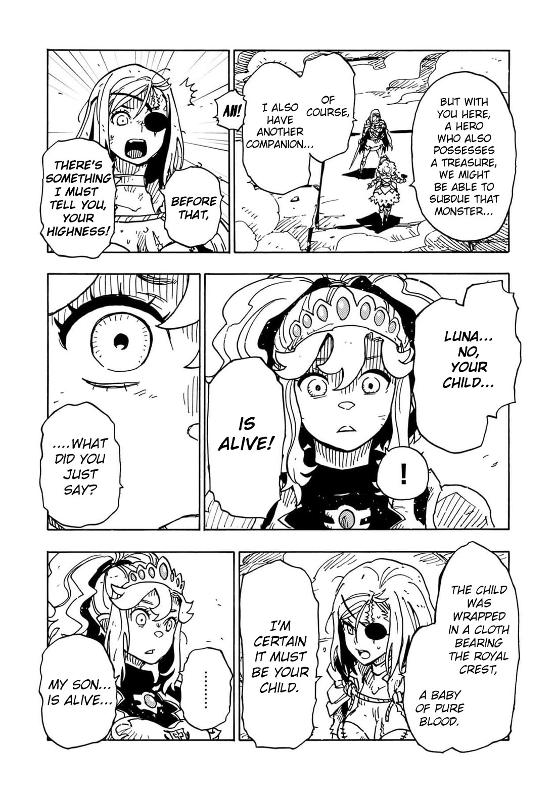 Clevatess - Maju no O to Akago to Kabane no Yusha Chap 22 - Next Chap 23