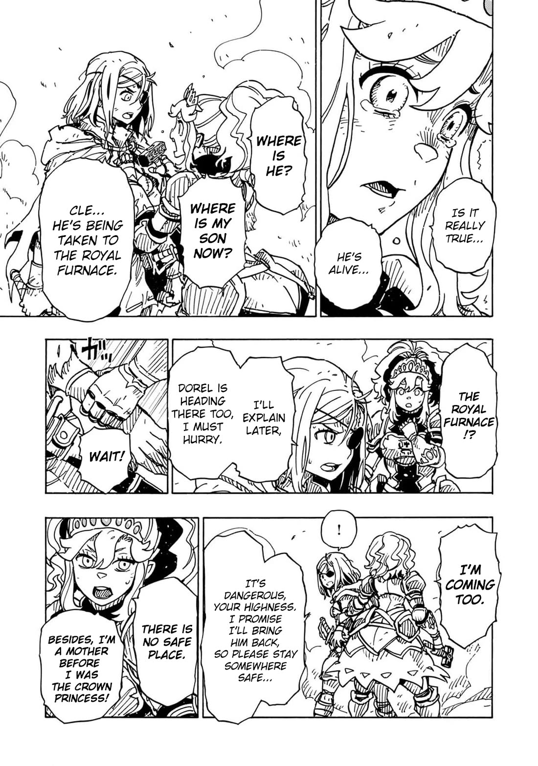 Clevatess - Maju no O to Akago to Kabane no Yusha Chap 22 - Next Chap 23