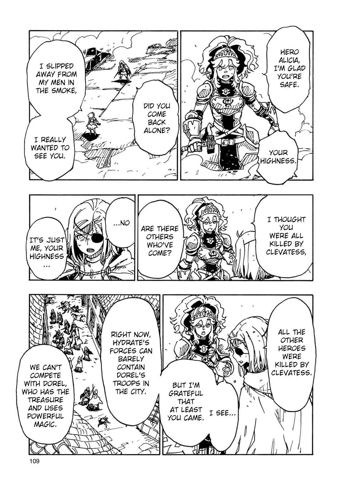 Clevatess - Maju no O to Akago to Kabane no Yusha Chap 22 - Next Chap 23