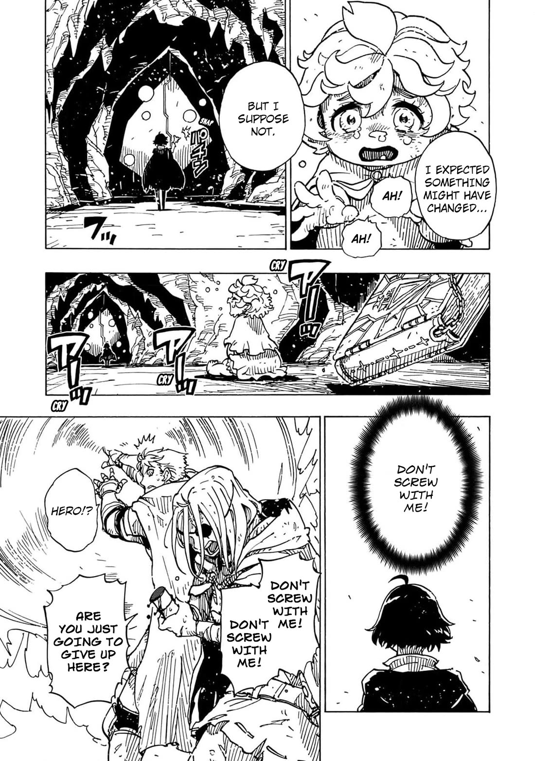 Clevatess - Maju no O to Akago to Kabane no Yusha Chap 23 - Next Chap 24