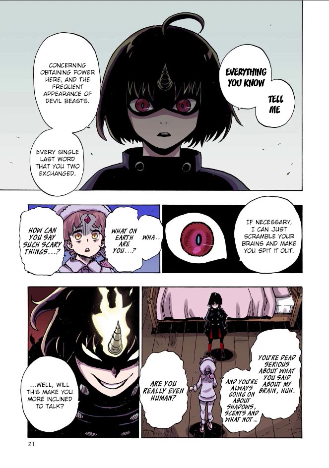 Clevatess - Maju no O to Akago to Kabane no Yusha Chap 35 - Next Chap 36