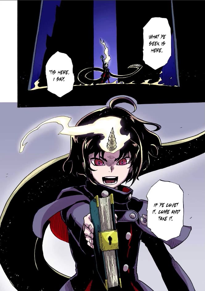 Clevatess - Maju no O to Akago to Kabane no Yusha Chap 35 - Next Chap 36