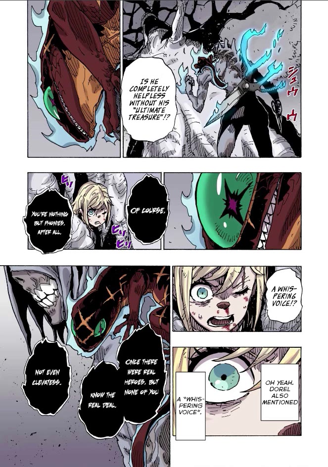 Clevatess - Maju no O to Akago to Kabane no Yusha Chap 39 - Next Chap 40
