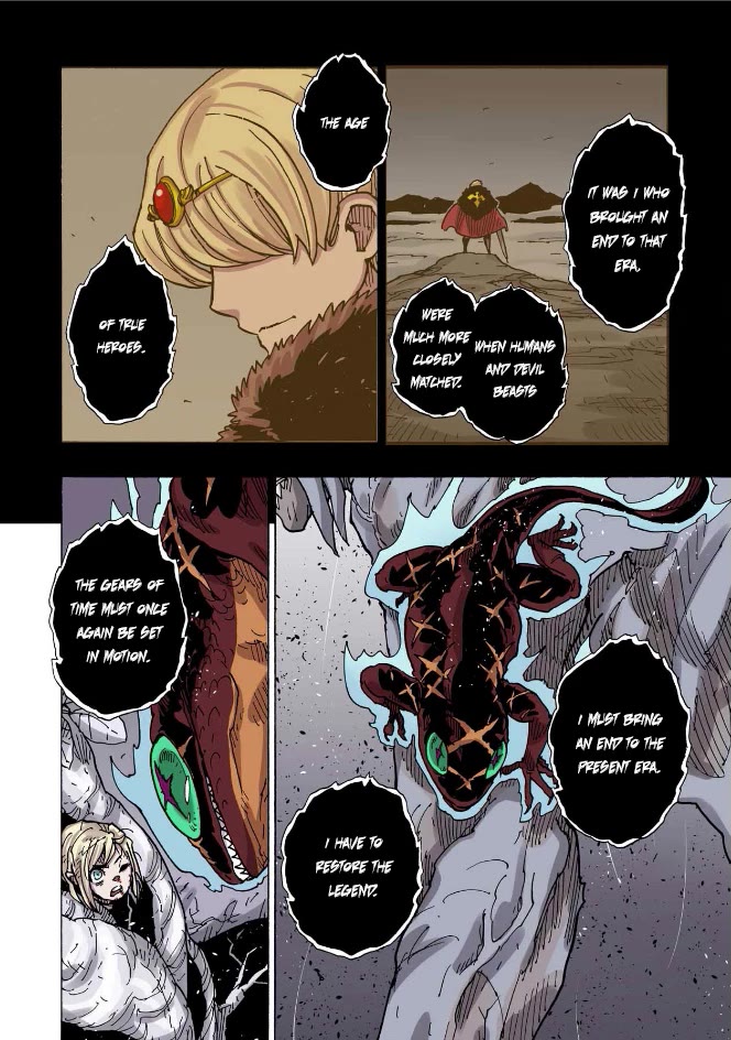 Clevatess - Maju no O to Akago to Kabane no Yusha Chap 39 - Next Chap 40