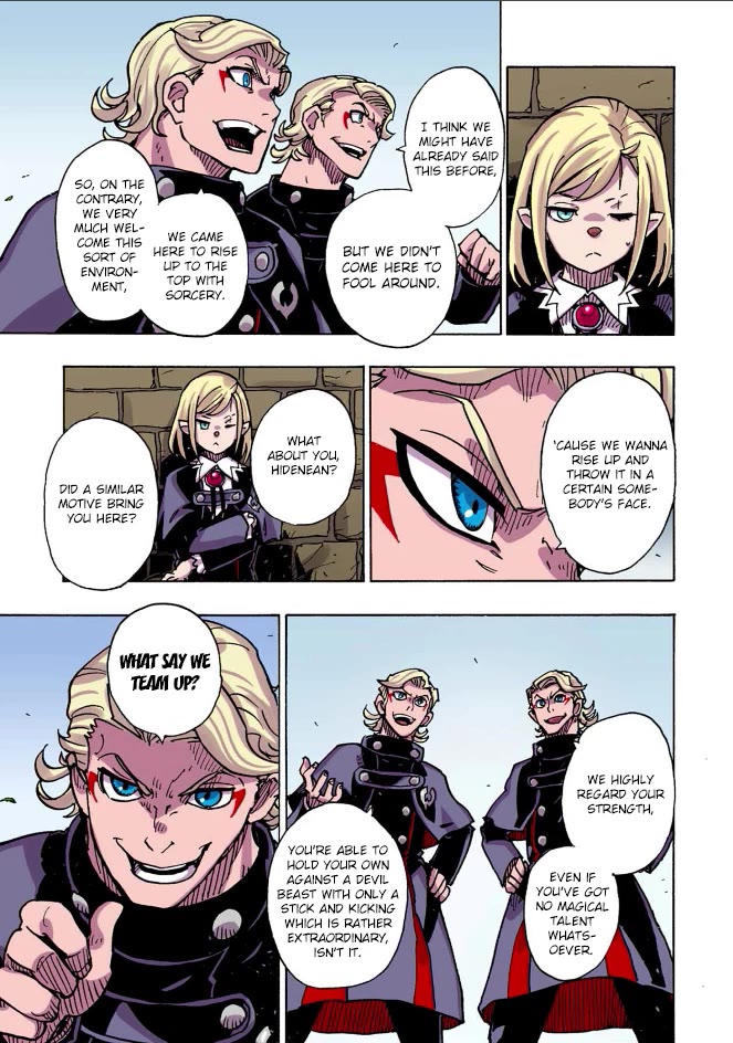 Clevatess - Maju no O to Akago to Kabane no Yusha Chap 32 - Next Chap 33