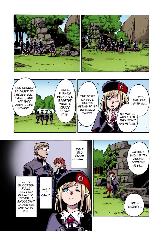 Clevatess - Maju no O to Akago to Kabane no Yusha Chap 32 - Next Chap 33