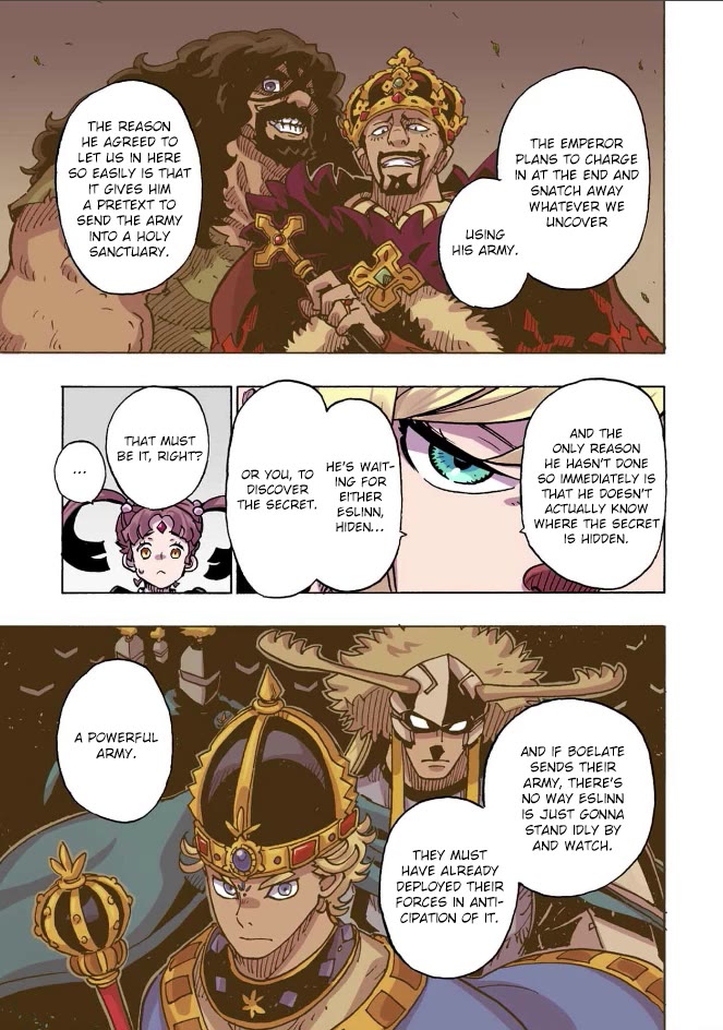 Clevatess - Maju no O to Akago to Kabane no Yusha Chap 32 - Next Chap 33
