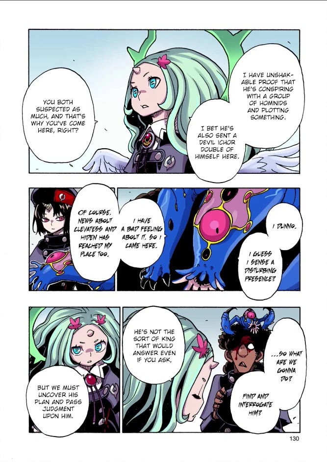 Clevatess - Maju no O to Akago to Kabane no Yusha Chap 33 - Next Chap 34
