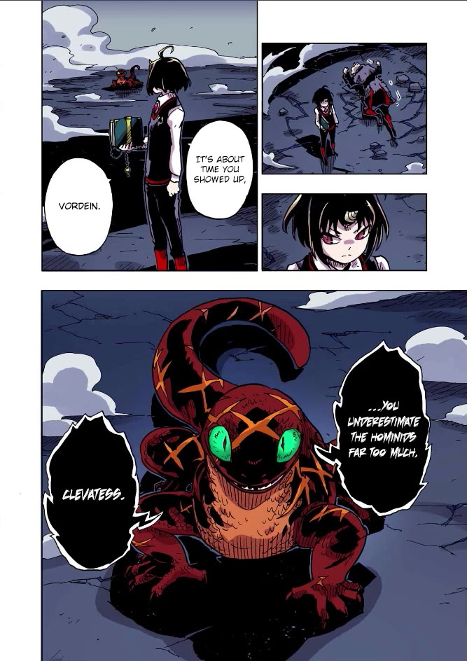 Clevatess - Maju no O to Akago to Kabane no Yusha Chap 44 - Next Chap 45
