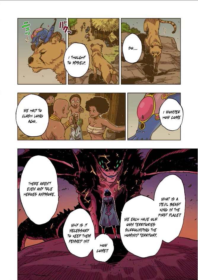Clevatess - Maju no O to Akago to Kabane no Yusha Chap 48 - Next Chap 49