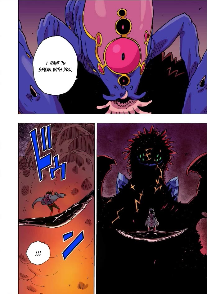 Clevatess - Maju no O to Akago to Kabane no Yusha Chap 48 - Next Chap 49