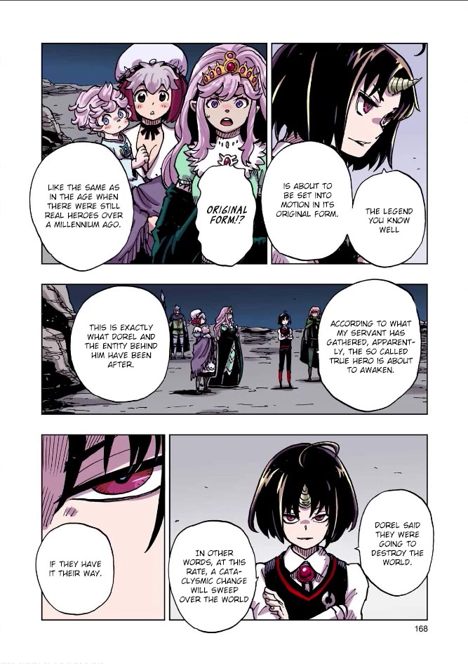 Clevatess - Maju no O to Akago to Kabane no Yusha Chap 49 - Next Chap 50