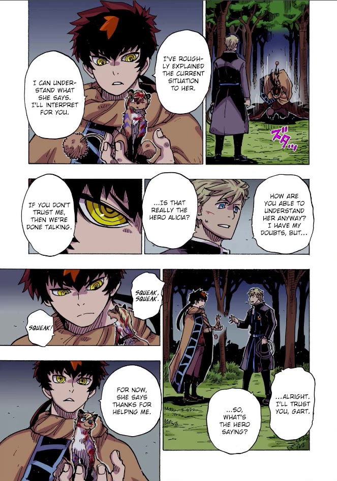 Clevatess - Maju no O to Akago to Kabane no Yusha Chap 42 - Next Chap 43