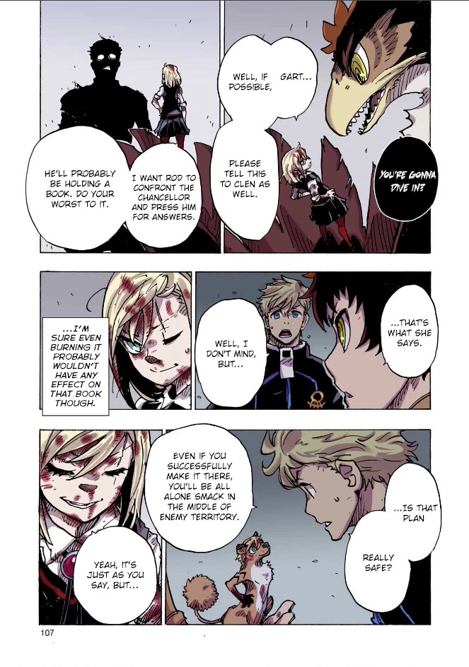 Clevatess - Maju no O to Akago to Kabane no Yusha Chap 42 - Next Chap 43