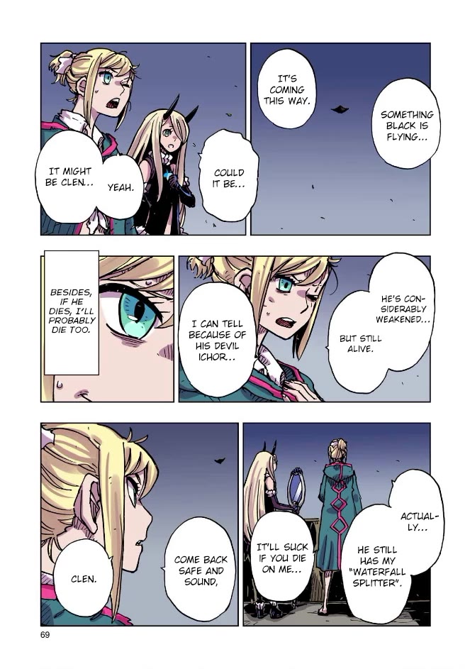Clevatess - Maju no O to Akago to Kabane no Yusha Chap 56 - Next Chap 57