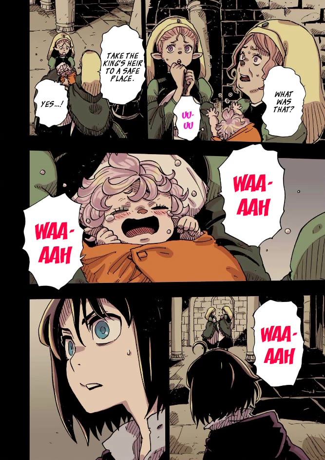Clevatess - Maju no O to Akago to Kabane no Yusha Chap 58 - Next Chap 59