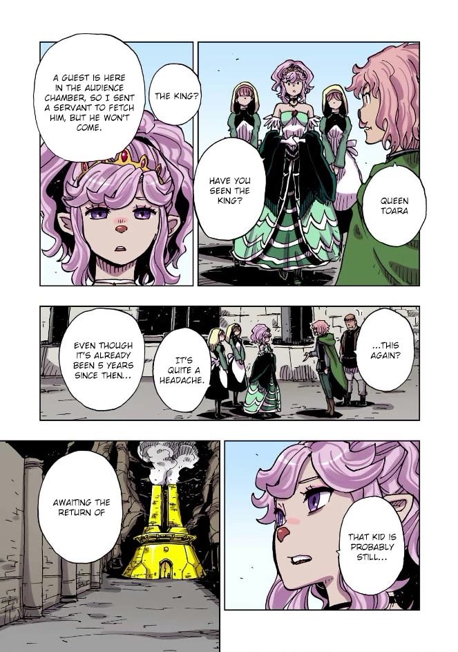Clevatess - Maju no O to Akago to Kabane no Yusha Chap 58 - Next Chap 59