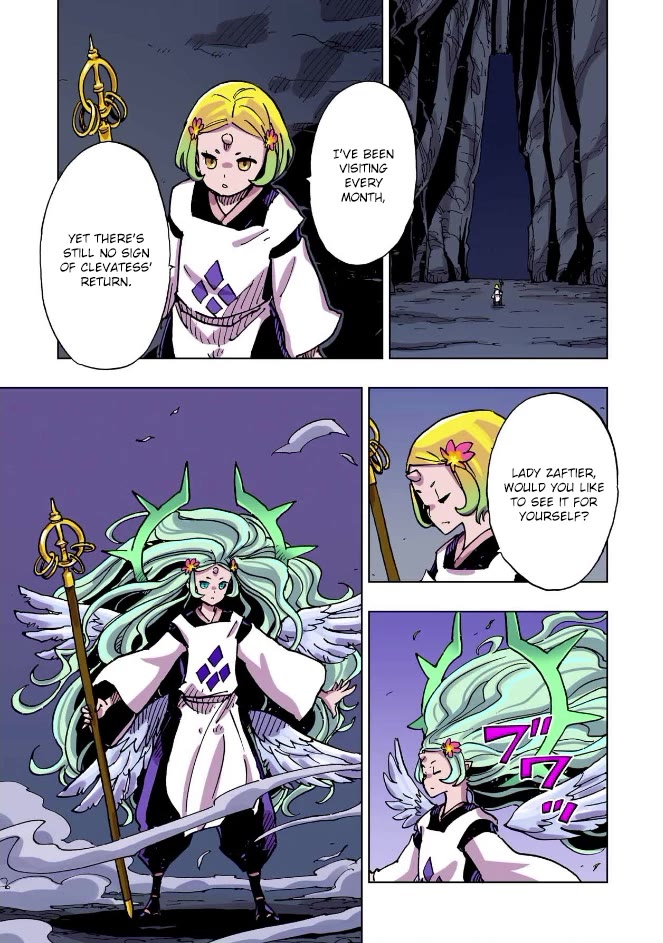 Clevatess - Maju no O to Akago to Kabane no Yusha Chap 58 - Next Chap 59