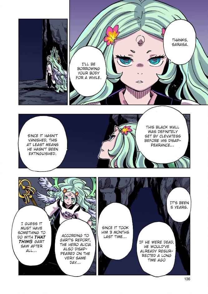 Clevatess - Maju no O to Akago to Kabane no Yusha Chap 58 - Next Chap 59
