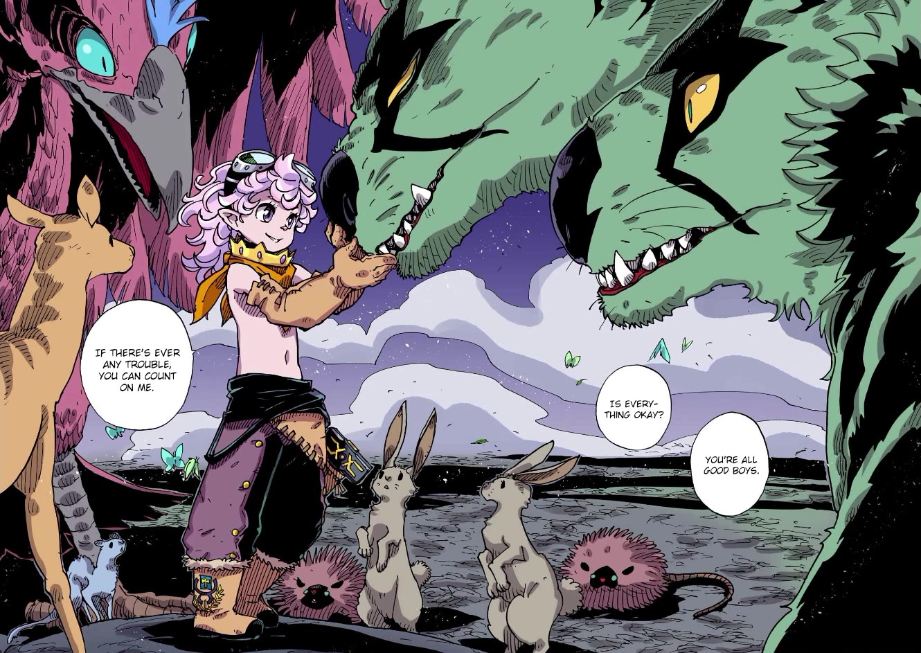 Clevatess - Maju no O to Akago to Kabane no Yusha Chap 58 - Next Chap 59