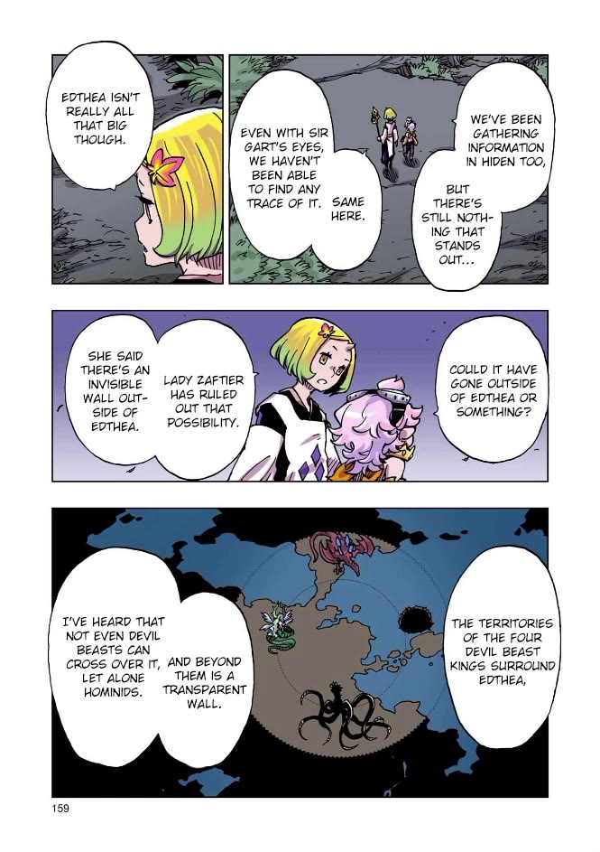 Clevatess - Maju no O to Akago to Kabane no Yusha Chap 59 - Next Chap 60