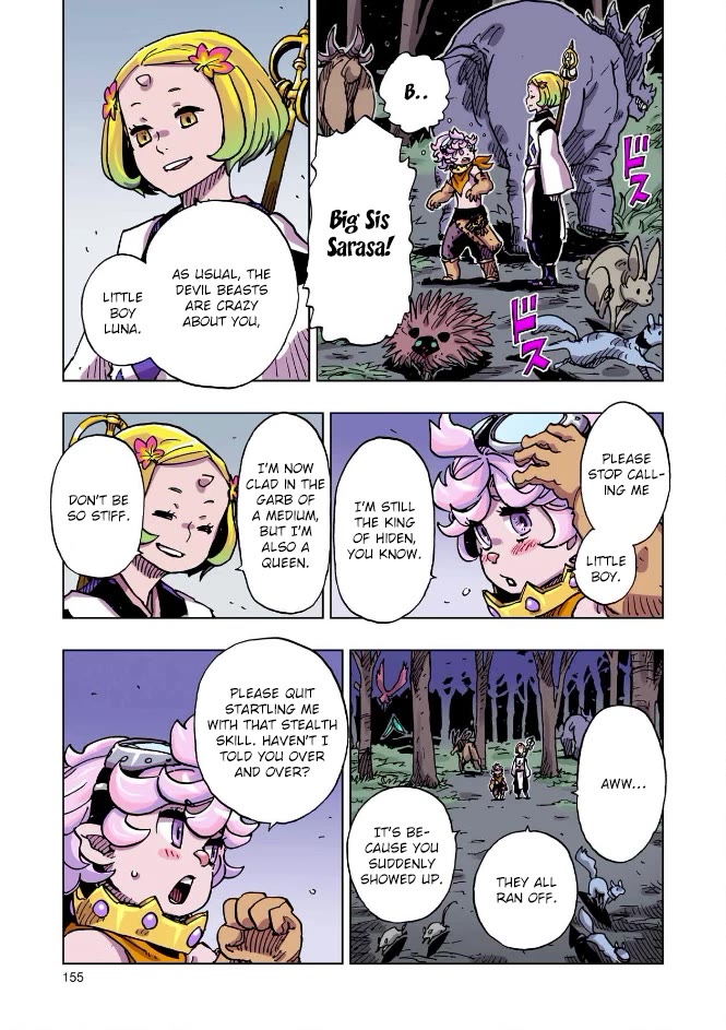 Clevatess - Maju no O to Akago to Kabane no Yusha Chap 59 - Next Chap 60