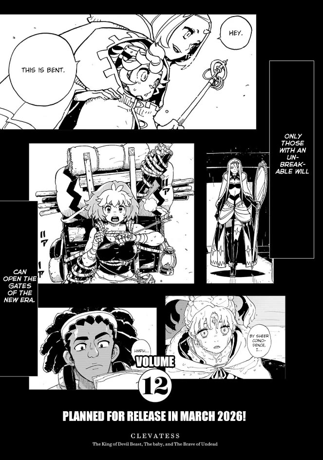 Clevatess - Maju no O to Akago to Kabane no Yusha Chap 59 - Next Chap 60