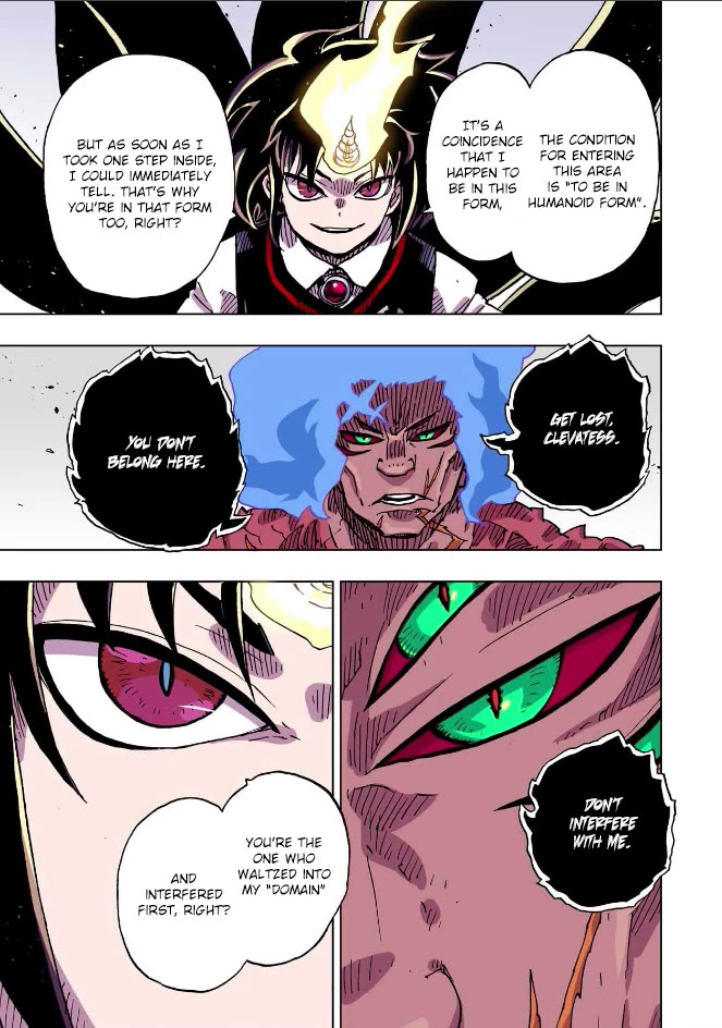 Clevatess - Maju no O to Akago to Kabane no Yusha Chap 50 - Next Chap 51