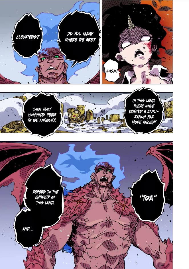 Clevatess - Maju no O to Akago to Kabane no Yusha Chap 53 - Next Chap 54