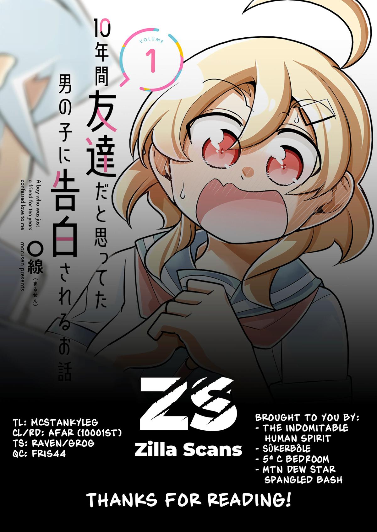 10-nenkan Tomodachi dato Omotteta Otokonoko ni Kokuhaku sareru Ohanashi Chap 4.2 - Next Chap 5.2