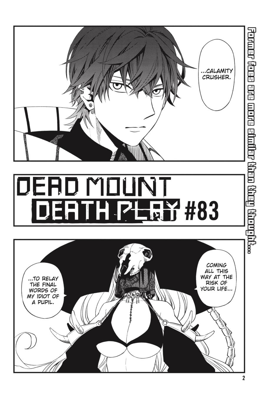 Dead Mount Death Play Chap 83 - Next Chap 84