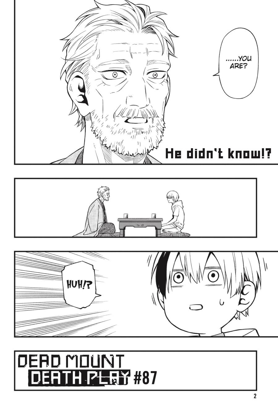 Dead Mount Death Play Chap 87 - Next Chap 88