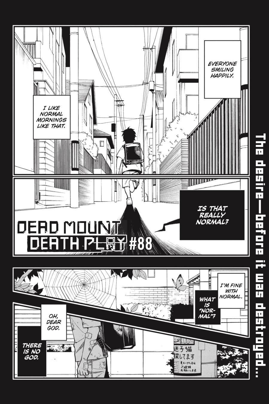 Dead Mount Death Play Chap 88 - Next Chap 89