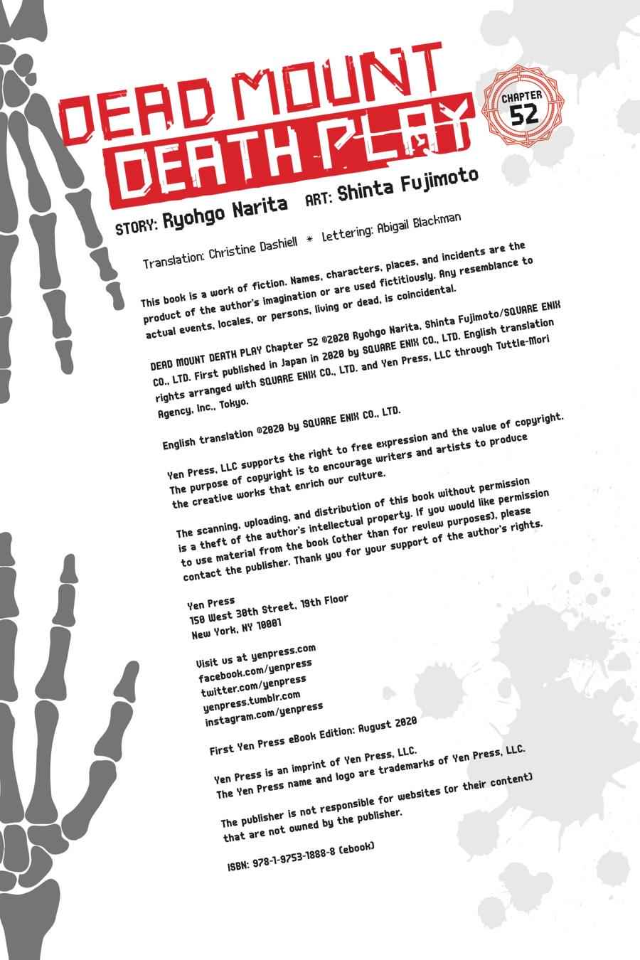 Dead Mount Death Play Chap 52 - Next Chap 53