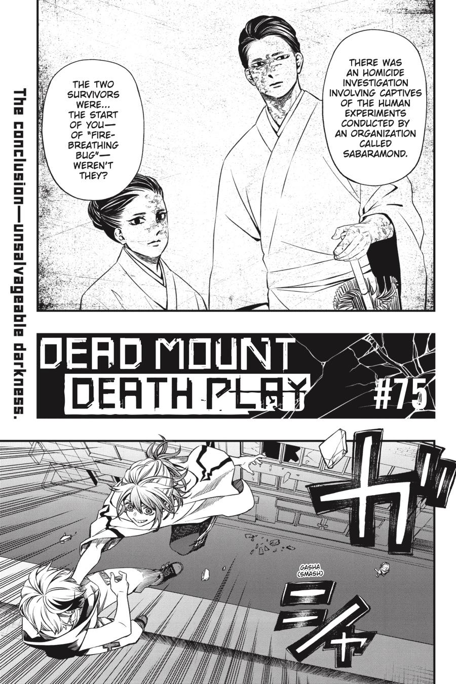 Dead Mount Death Play Chap 75 - Next Chap 76