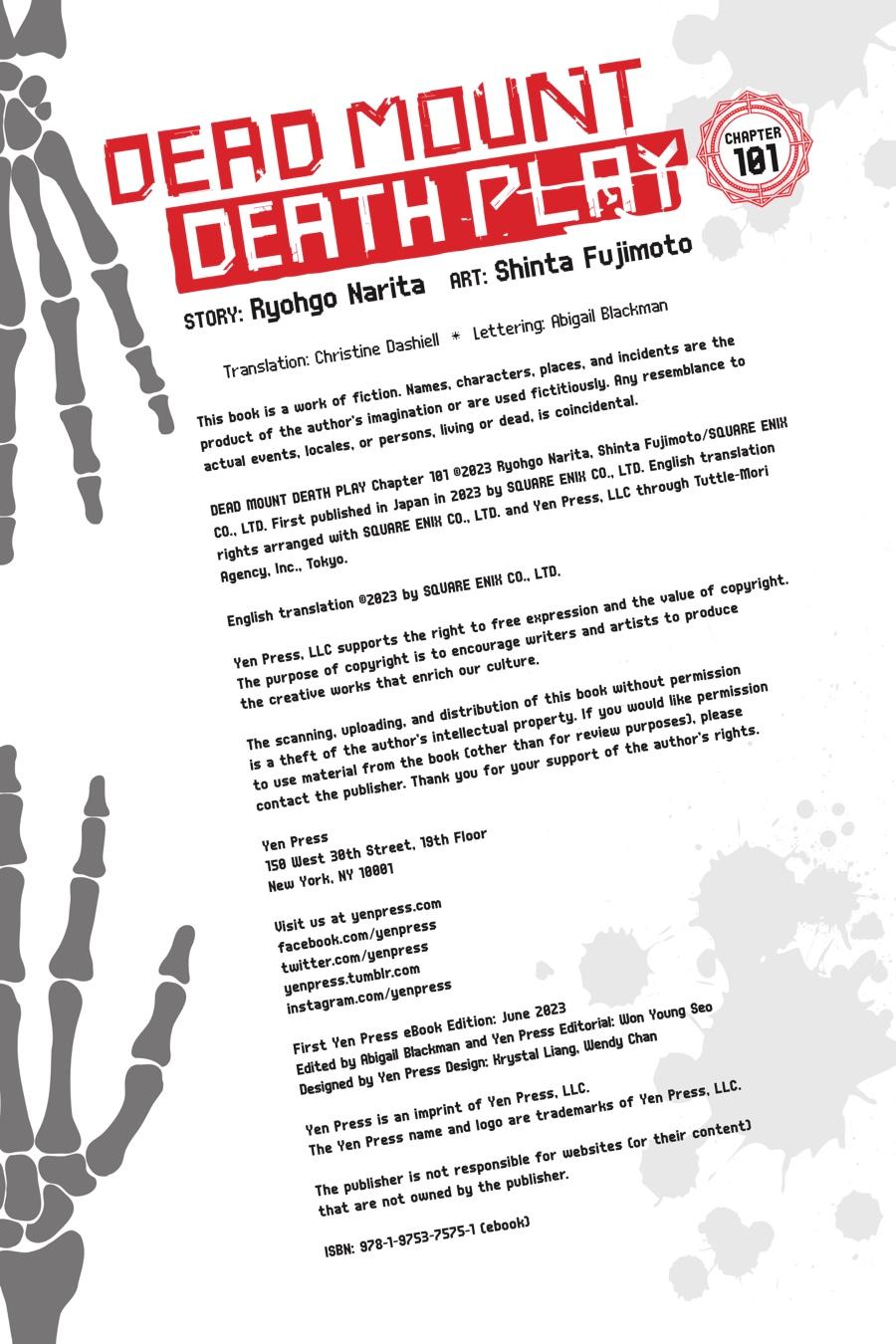 Dead Mount Death Play Chap 101 - Next Chap 102