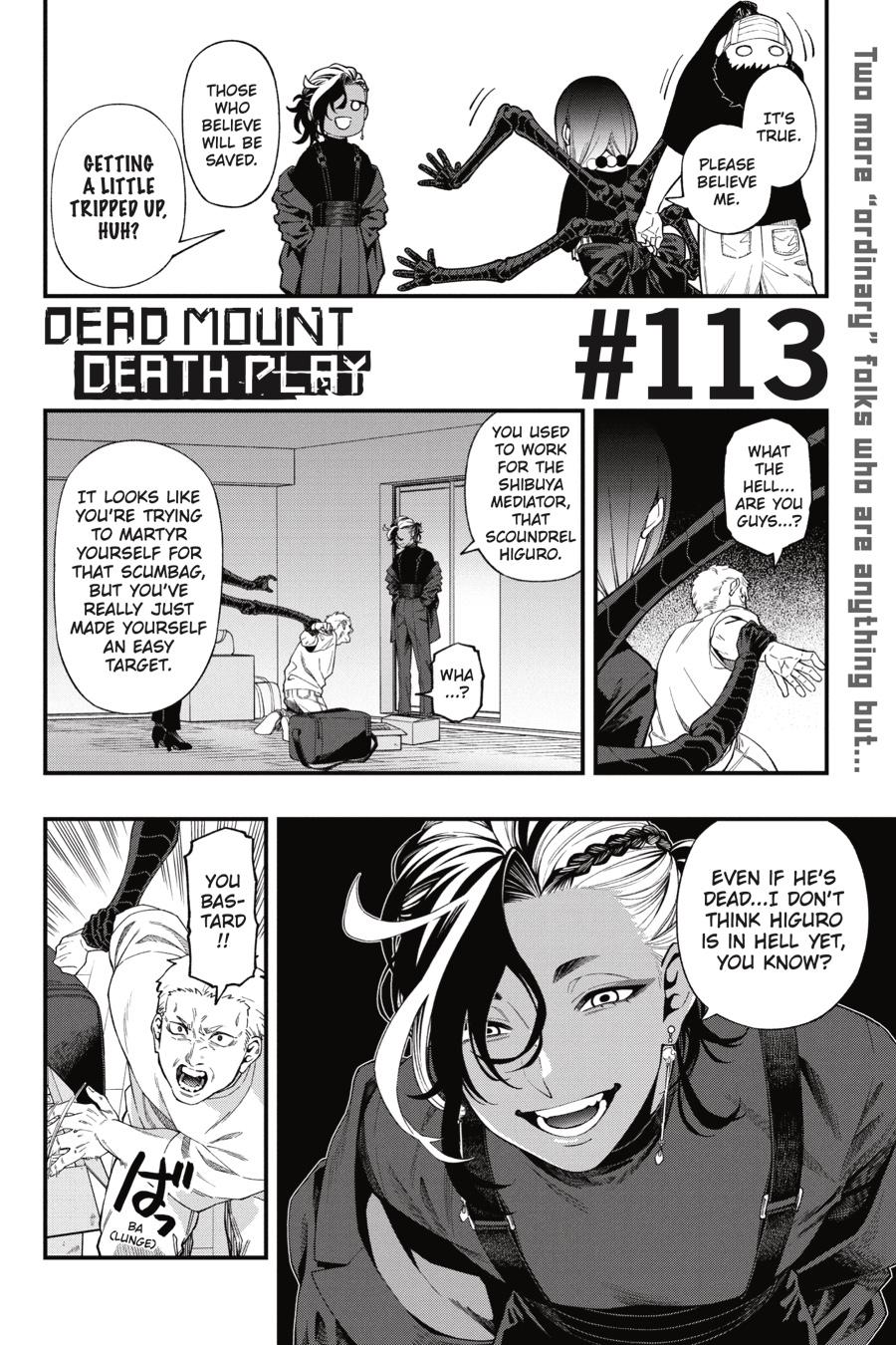 Dead Mount Death Play Chap 113 - Next Chap 114