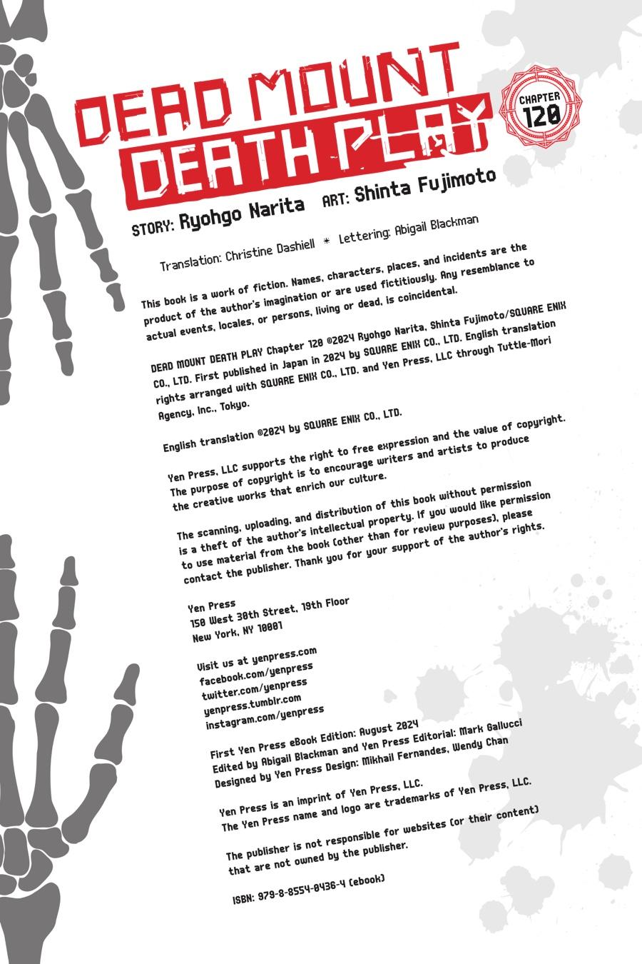 Dead Mount Death Play Chap 120 - Next Chap 121