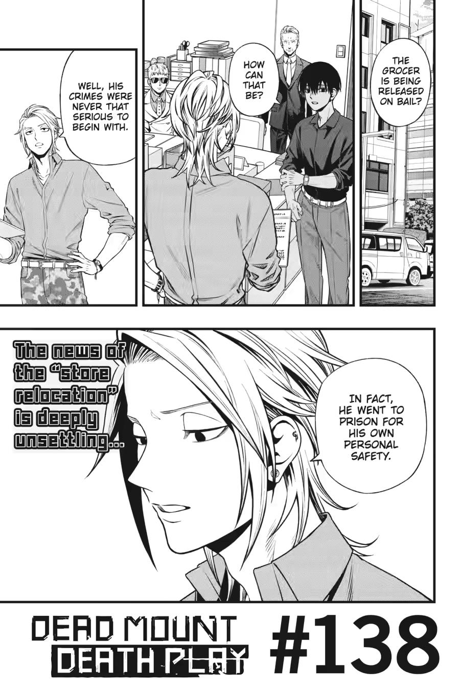 Dead Mount Death Play Chap 138 - Next Chap 139