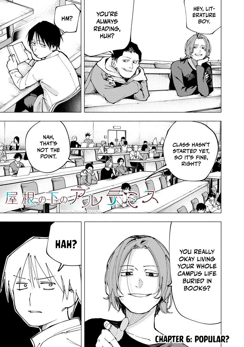 Yane no Shita no Artemis Chap 6 - Next Chap 7