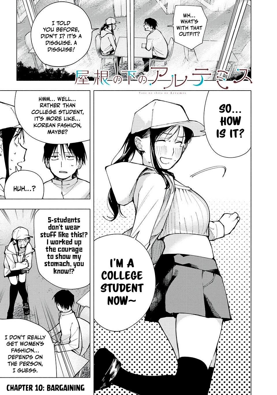 Yane no Shita no Artemis Chap 10 - Next Chap 11