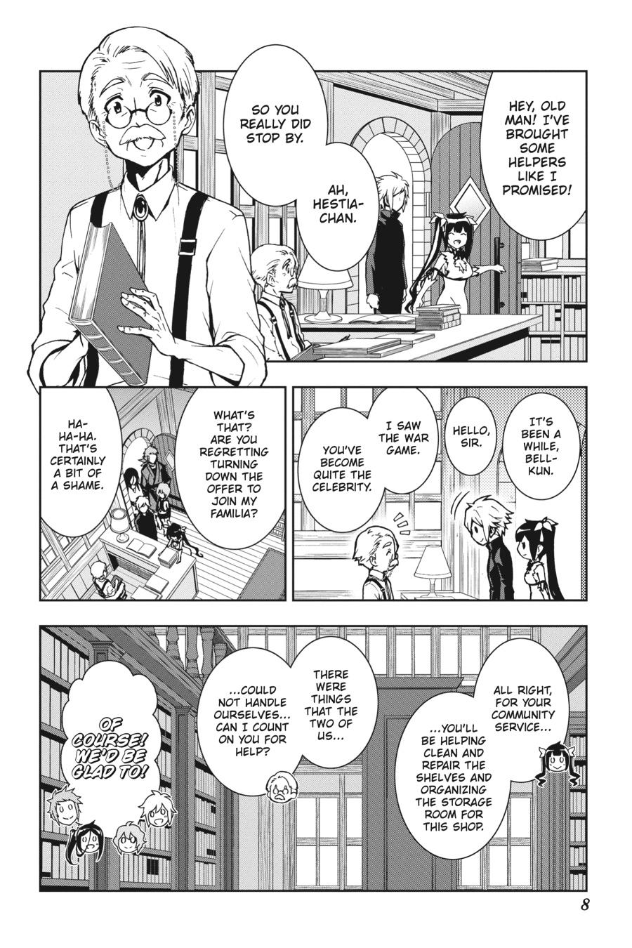 Dungeon ni Deai wo Motomeru no wa Machigatteiru Darou ka II Chap 7 - Next Chap 8