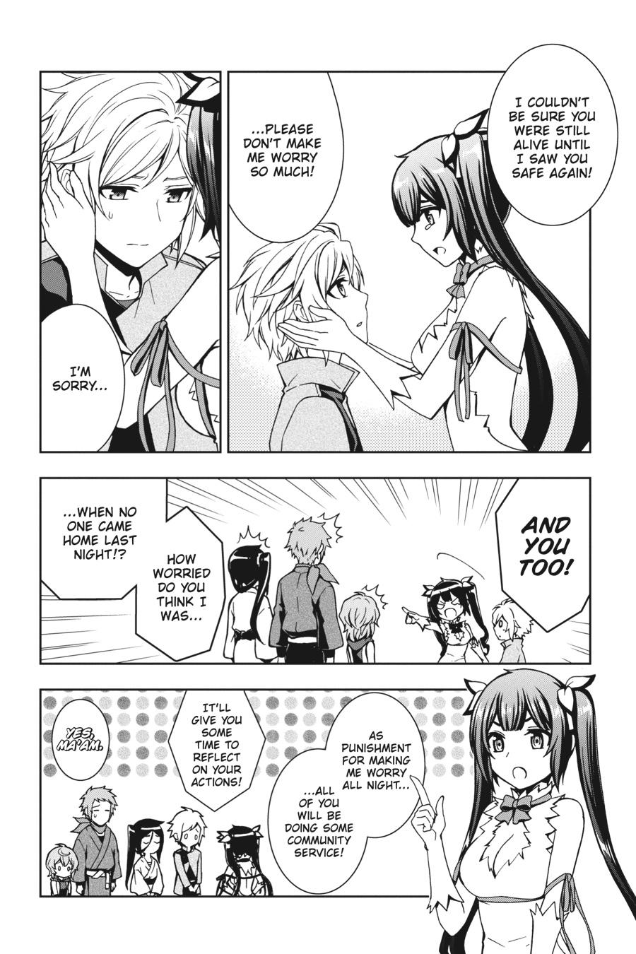 Dungeon ni Deai wo Motomeru no wa Machigatteiru Darou ka II Chap 7 - Next Chap 8