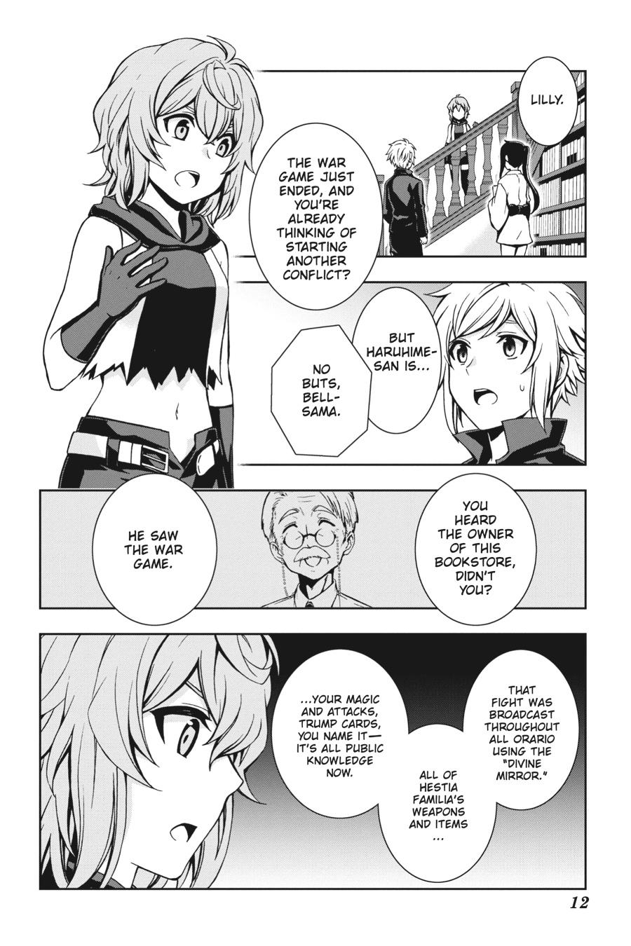 Dungeon ni Deai wo Motomeru no wa Machigatteiru Darou ka II Chap 7 - Next Chap 8